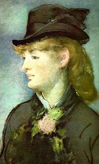 Edouard Manet modellen pa oil painting image